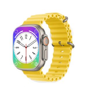 Rg Shop T10 Ultra 2 Smart Watch-Yellow