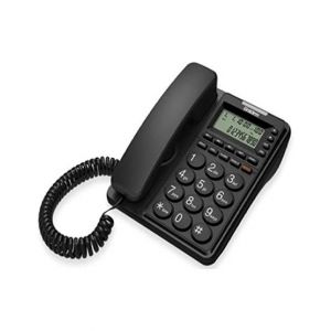 Uniden Corded Landline Telephone Black (AT-6408)