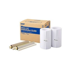 DNP 8 x 12" Photo Paper Roll For DS820SD Printer Pack Of 2