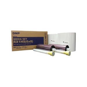DNP 6 x 8" Photo Paper Roll For DS-RX1HS & RX1 Printer Pack Of 2