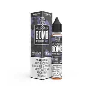 VGOD Purple Bomb In Your Face Grape SaltNic Pod Flavour 3mg
