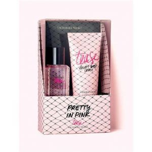 Victoria's's Secret Tease Fragrance Mist and Lotion Gift Set Pink