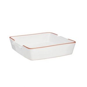 Premier Home Calisto Square Baking Dish - 1.95Ltr White (722852)