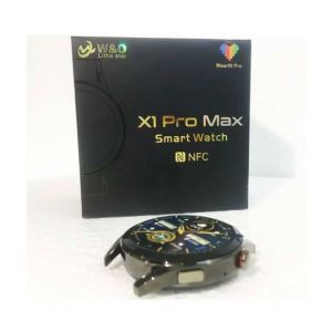 W&O X1 Pro Max NFC Smartwatch Black