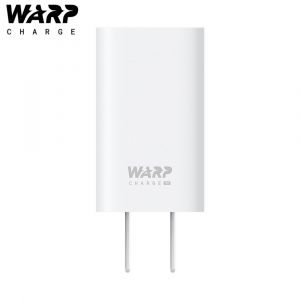One Plus Warp 30W Fast Charging Adapter White 