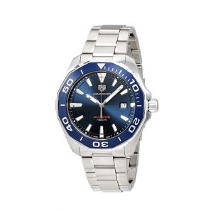 TAG Heuer Aquaracer 43mm Men's Watch Silver (WAY101C.BA0746) - Without Warranty