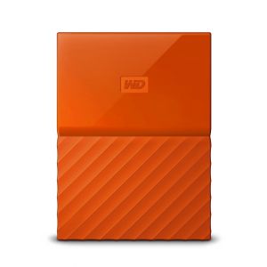 WD My Passport 4TB Portable External Hard Drive Orange (WDBYFT0040BOR-WESN)