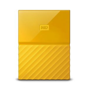 WD My Passport 4TB Portable External Hard Drive Yellow (WDBYFT0040BYL-WESN)