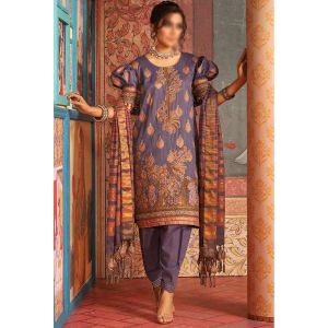 WIB Embroidered Collection Unstitched 3 Piece (0009)
