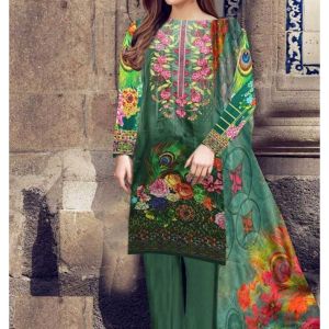 WIB Embroidered Collection Unstitched 3 Piece (0011)
