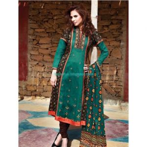 WIM Embroidered Collection Unstitced 3 Piece (0006)