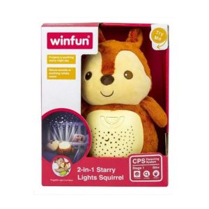Winfun 2 in 1 Starry Lights Squirrel Toy (0824)