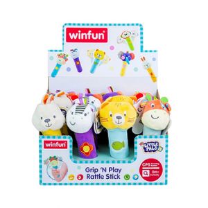 Winfun Grip and Play Rattle Stick Art Toy 1 Piece (3143)