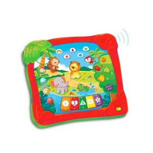 Winfun Jungle Learning Board With Lights & Music For Kids
