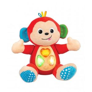 Winfun Animal Pal Sing and Learn Monkey Stuffed Toy (0275)