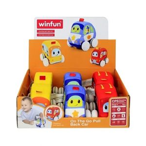 Winfun Single Pull Back Toy Car Assorted Color (3185)