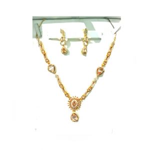 Wish Indian Design Gold Plated Traditional Jewellery Set For Women (0058)