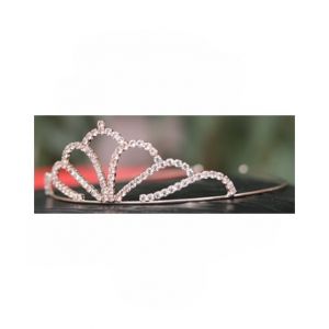 Wish Luxury Crystal Crown Headband For Girls Golden