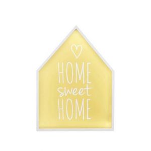 Premier Home Home Sweet Home Led Light Box - Yellow (2502169)