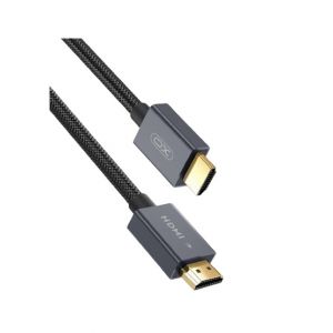 XO 8K HDMI 2.1 Splitter Cable Grey/Black - 1.5m (GB001)