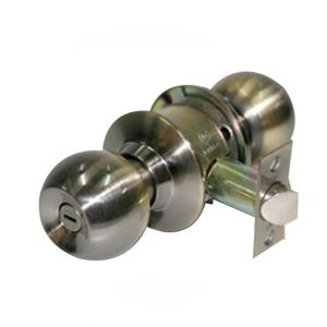 Yale Cylindrical Knobset Door Lock Silver (CA-5122)