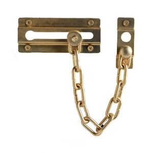 Yale Door Chain Lock Antique Brass (V1037)