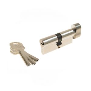 Yale Double Cylinder Master Key With Turn Lock 45/45 Silver (CK-2201)