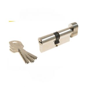 Yale Double Cylinder Master Key With Turn Lock 35/35 Silver (CK-2201)