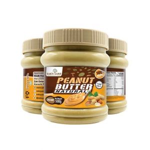 Zaksyard All Natural Unsweetened Peanut Butter Creamy 500g