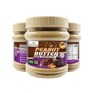 Zaksyard Dark Chocolate Peanut Butter Crunchy 500g