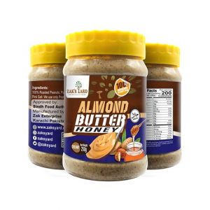 Zaksyard Honey Almond Butter Creamy 200g