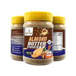 Zaksyard Honey Almond Butter Crunchy 200g