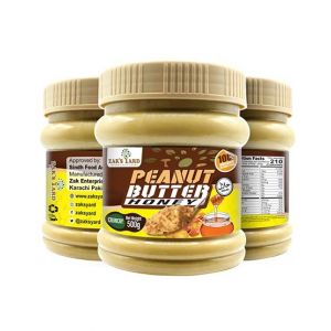 Zaksyard Hony Peanut Butter Crunchy 500g