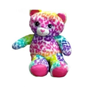 ZT Fashions Stuffed Cat Toy Rainbow (0063)