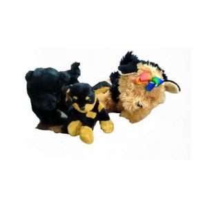 ZT Fashions Stuffed Dog Toy Set of 3 (0049)
