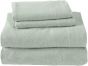 Rainbow Linen Jersey Fitted Bed Sheet Single Size Green (RHP103)