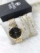 Shoppinggaardi Watch & Bracelet For Women (0030)