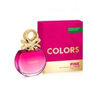 Benetton Colors Pink Eau De Toilette For Women - 80ml