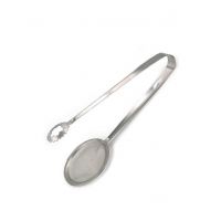 Sasti Market Frying Filter Spoon With Clip Stainless Steel