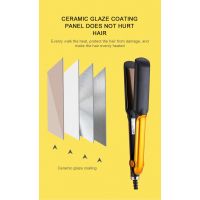 The Emart Electric Hair Straightener & Curler (Black Yellow)