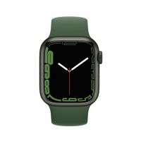 Apple iWatch Series 7 41mm Green Aluminum Case With Clover Sport Band - GPS
