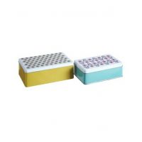 Premier Home Joni Storage Rectangular Tins - Set Of 2 (507314)
