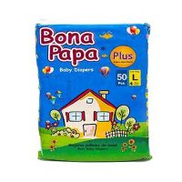 Bona Papa Plus Baby Diaper L - 50 Pieces