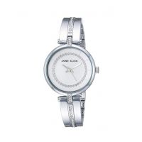 Anne Klein Swarovski Crystal Watch For Women Silver (AK/3249SVSV)