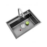 Xpert Single Bowl Sink Black (6045-304-B)