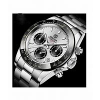 Benyar Exclusive Chronograph Watch for Men Silver (BY-1175)