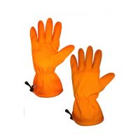 World of Promotions Fleece Hiking Gloves Orange