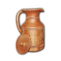 Clay Potter Elegant Design Clay Jug 2 Liters Capacity