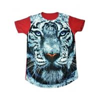 Kings 3D Tiger Printed T-Shirt (0624)