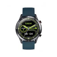 Yolo Fortuner Smart Watch Black with Moss Blue